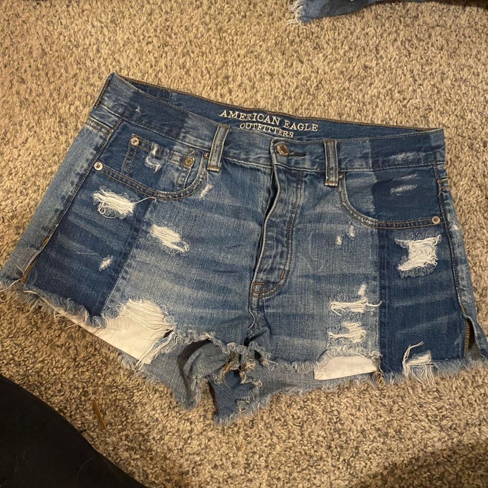 American Eagle Vintage Hi-Rise Festival Shorts